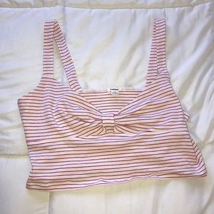 Striped Crop Top